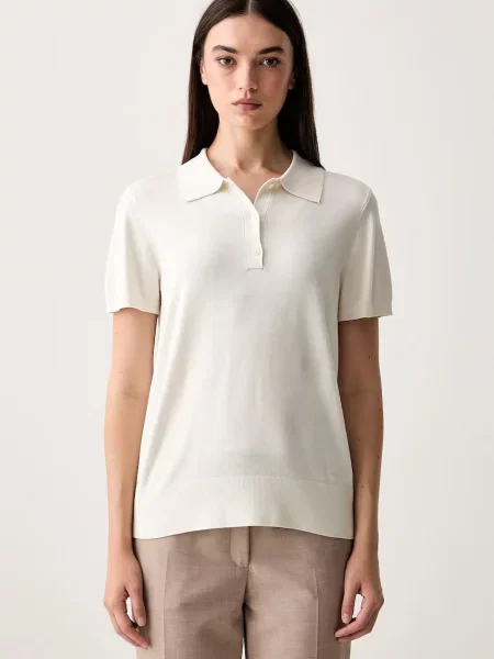 Calvin Klein Tricou polo Crem bej