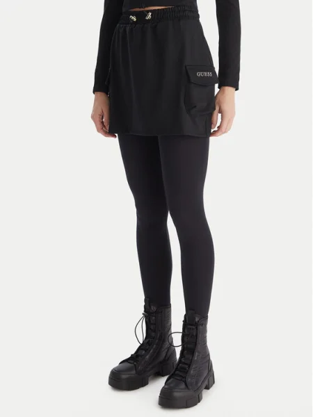 Guess Fustă mini negru