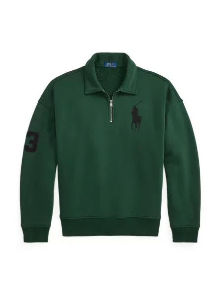 Polo Ralph Lauren Mikina tmavozelená čierna