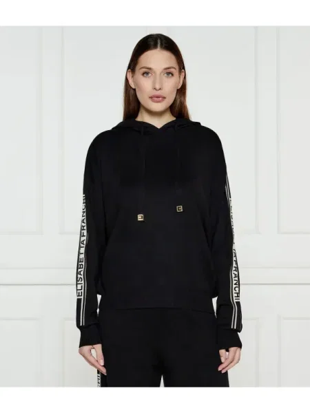 Elisabetta Franchi Pulover negru