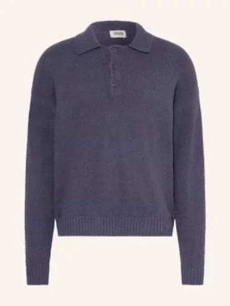 Drykorn Sweter Z Bouclé Bekket blau niebieski