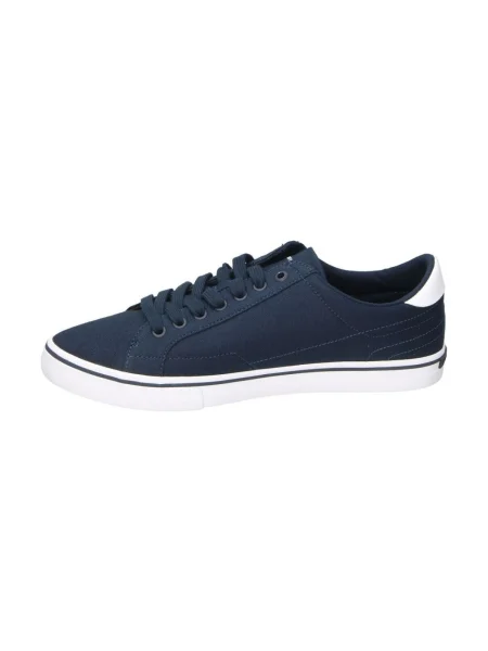 Pantofi Tommy Hilfiger din dantelă lungi albastru