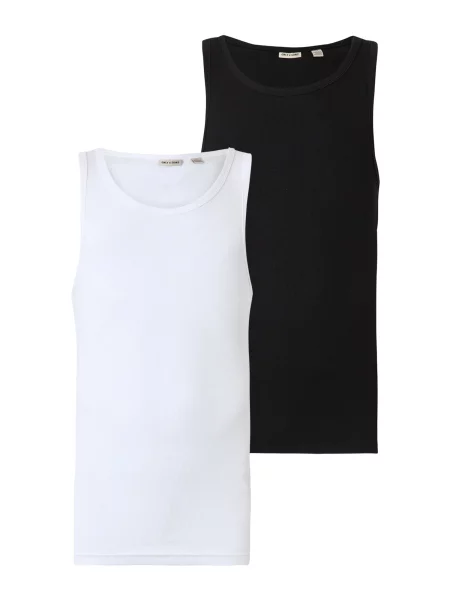 Only & Sons Tricou ONSTANNER negru alb