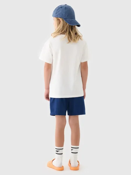 Pantaloni copii 4f albastru