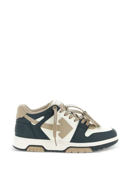 Sneakerși Off-white business alb