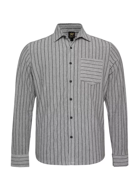 Campus Sutra Košile Timothea / grafitová šedá