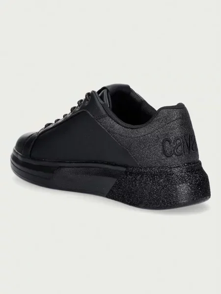 Just Cavalli sneakersy skórzane czarne