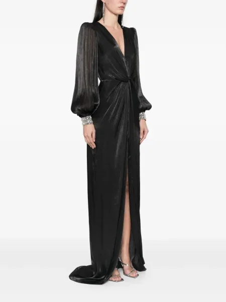Rochie maxi Nissa de costum negru