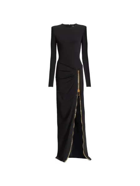 Lung rochie Balmain negru