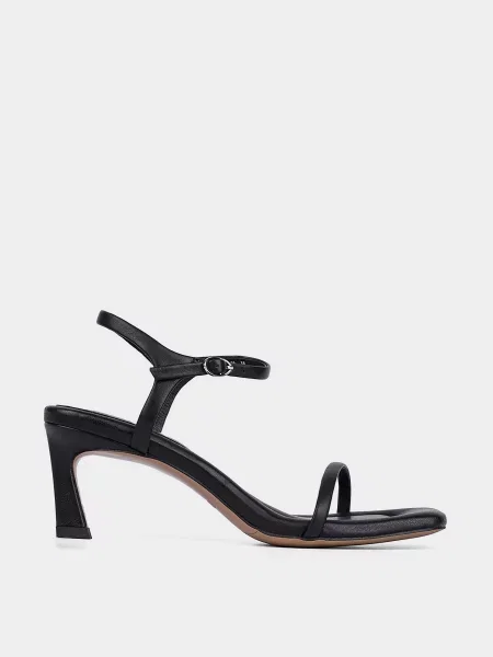 Шкіряні Босоніжки MIRATON чорний