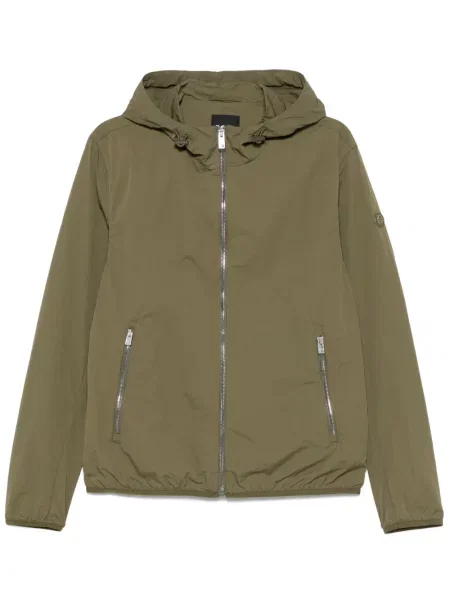 Geacă Boss impermeabilă verde