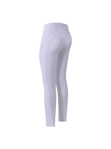 Legginsy jeździeckie z pełną przyczepnością Imperial Riding Lisam białe