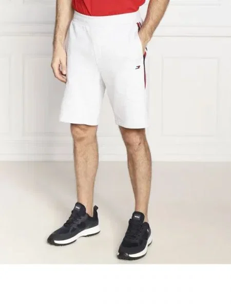 Tommy Sport Pantaloni scurți gri