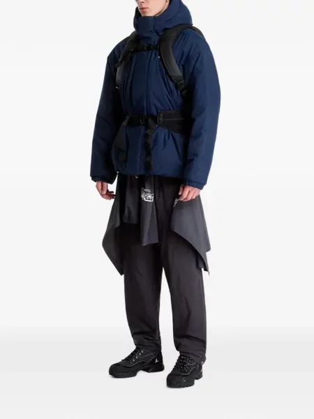 Geacă cu puf The North Face albastru