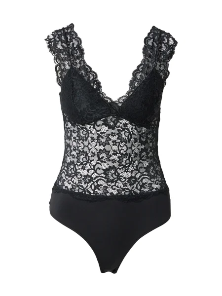 PIECES Tricou body PCLINA' negru