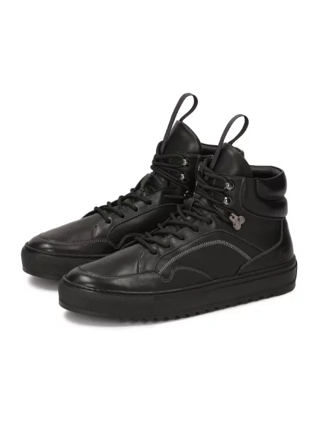 Sneakersy Kazar Studio sznurowane czarne