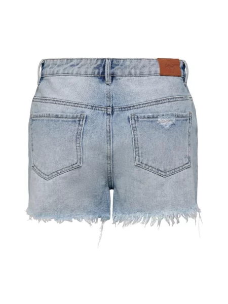 Szorty jeansowe o kroju regular fit z czystej bawełny model ‘PACY’ Only niebieskie