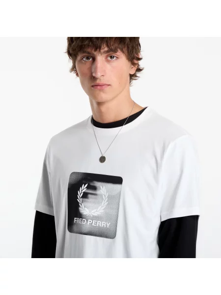 Tričko Fred Perry bílé