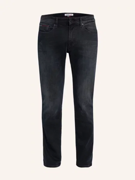 Tommy Jeans Džíny Scanton Slim Fit dynamic jacob black černé