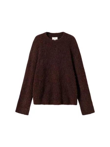 Noella Pulover N-Maymie Knit vin roșu