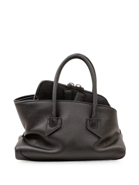 Geantă shopper The Attico negru