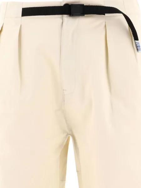 Pantaloni Andblue plisate alb