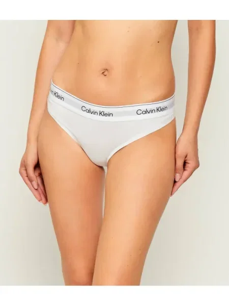 Calvin Klein Underwear String bugyik fekete fehér