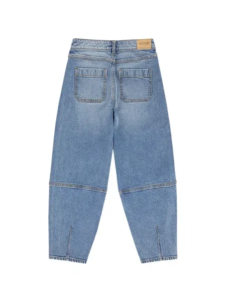 Jeansy dziecięce Abercrombie Fitch niebieskie