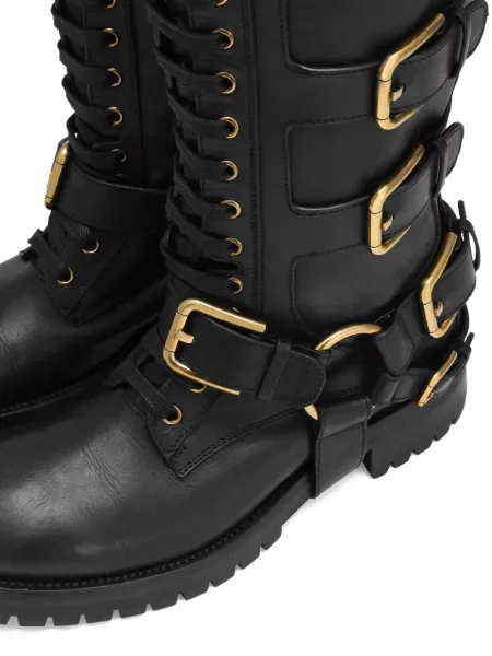 Cizme Dolce & Gabbana cu cataramă negru