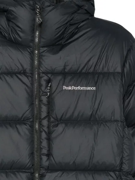 Geacă Peak Performance cu glugă negru