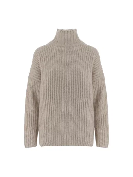 Sweter Allude beżowy