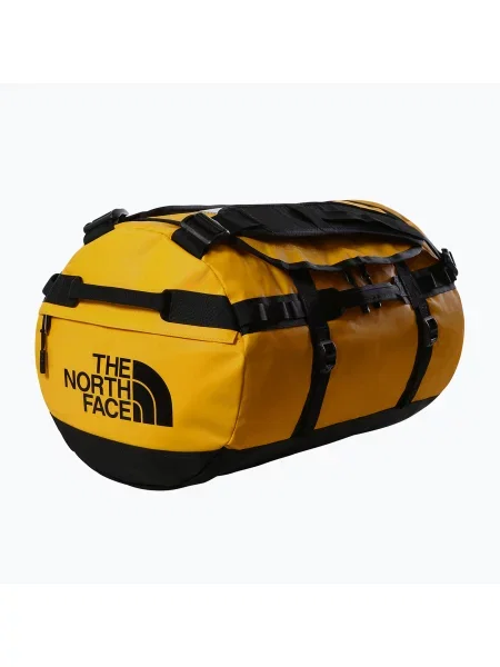 Cestovní taška The North Face Base Camp Duffel S 50 l summit gold/black/npf žlutá