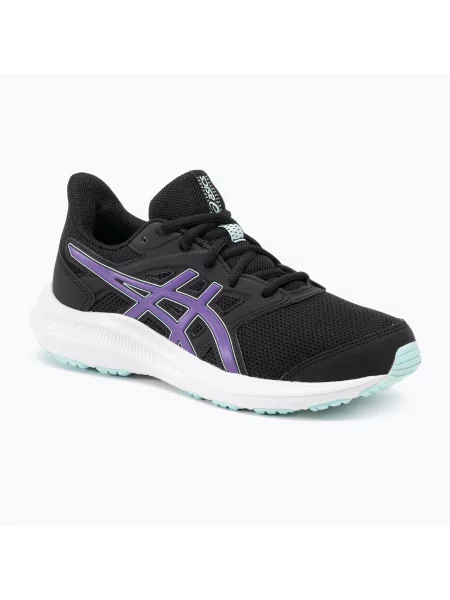 Детски маратонки ASICS Jolt 4 GS черни/кибер грозде черно