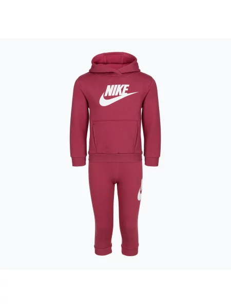 Gyermek tréningruha Nike Club Fleece sweet beet. Méret: cm piros