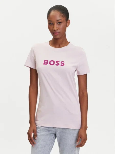 Тениска Boss розово