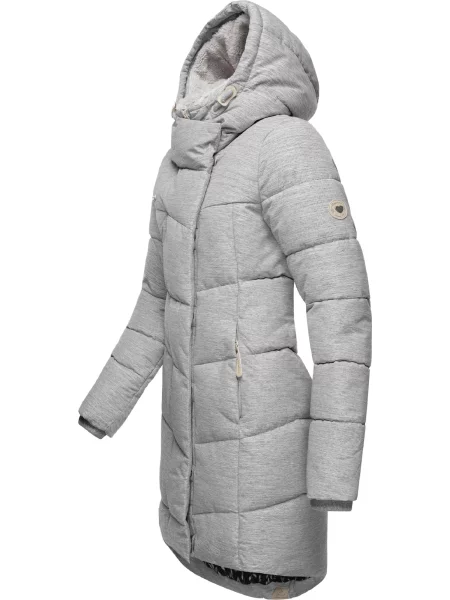 Ragwear Palton funcțională Pavla argintiu gri