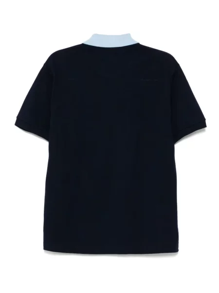 Gulerat tricou polo Lacoste albastru
