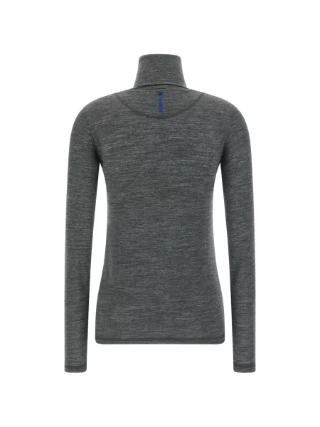 Lung tricou Jil Sander gri
