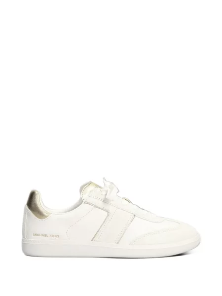 Sneakerși Michael Kors din piele alb