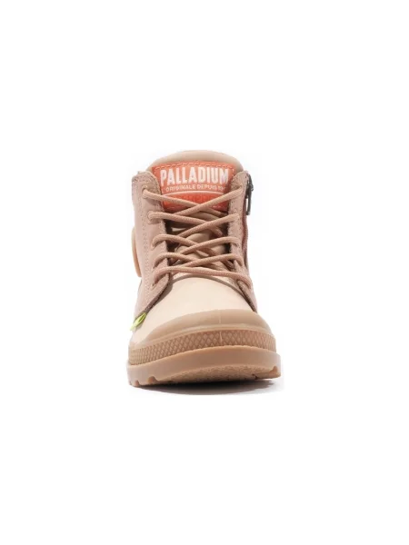 Botine copii Palladium bej