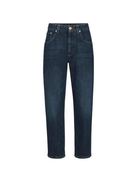 Pantaloni Brunello Cucinelli albastru