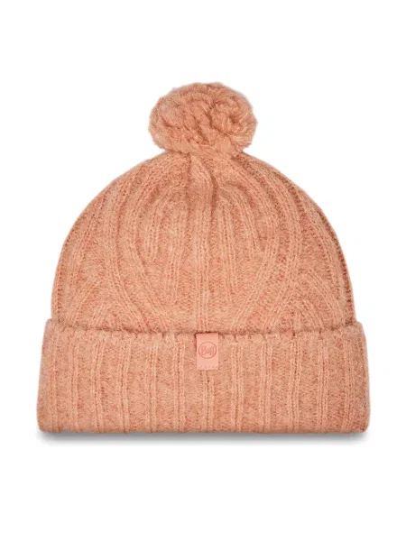 Téli sapka BUFF Knitted Nerla crimson. Méret: OS bézs