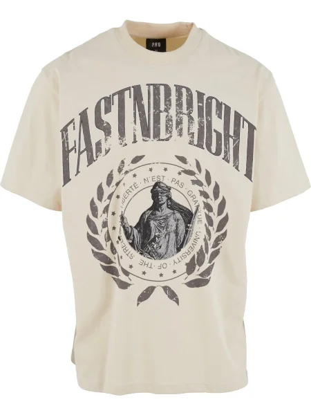 Fast & Bright Tricou Justice / gri bazalt bej