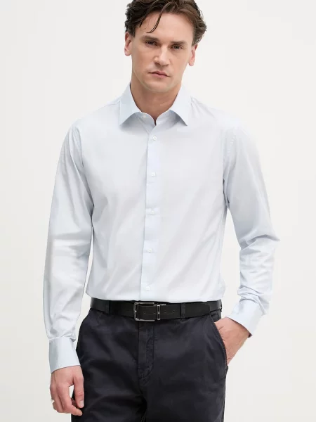 Sisley cămașă pentru bărbați din albastru