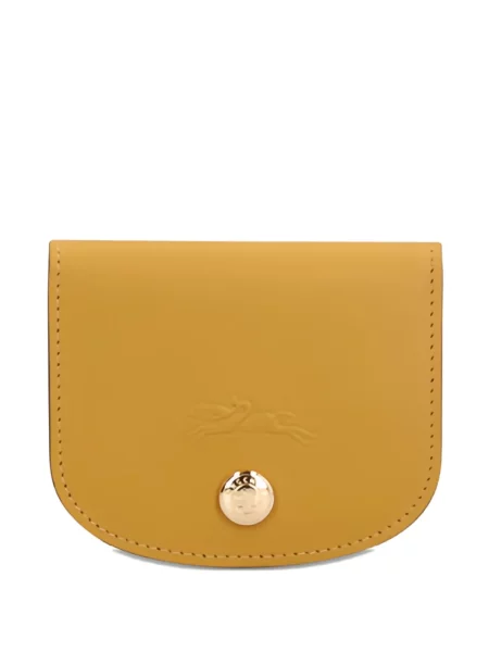 Portofel Longchamp cu autograf maro