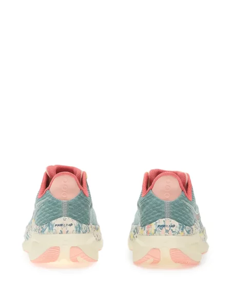Virágos sneaker Saucony nyomtatás zöld