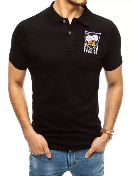 Tricou polo Dstreet negru