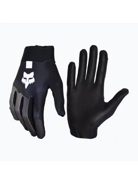 Cyklistické rukavice Fox Racing Flexair GM green camo černé
