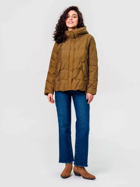 VIVA WEAR Демісезонна куртка Гірчичний 