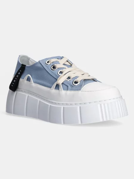 Ниски кецове Inuikii Matilda Canvas Low синьо